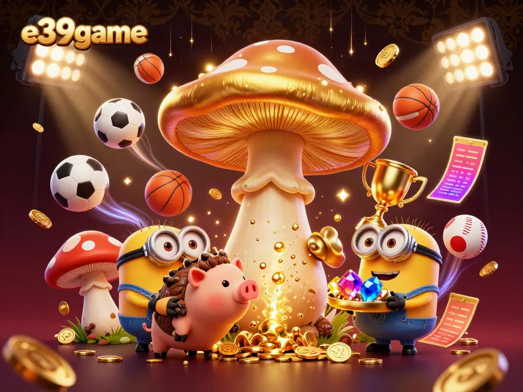 Transform your gameplay with e39game's magical world of golden opportunities and vibrant sports action.