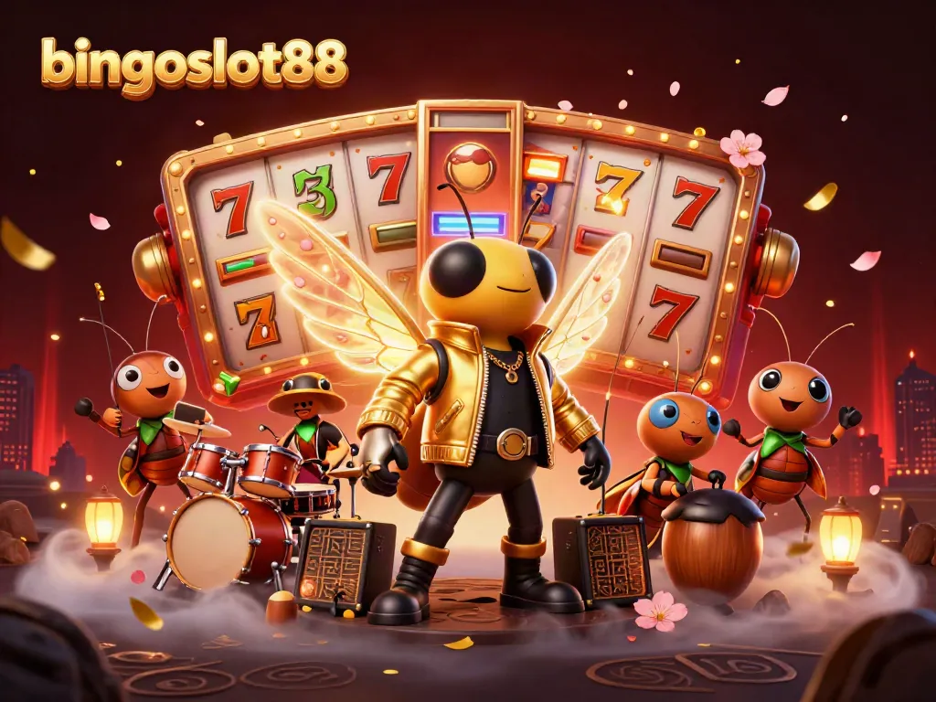 Rasakan keseruan bingoslot88 dengan cicada rock star dan elemen kasino yang menarik.