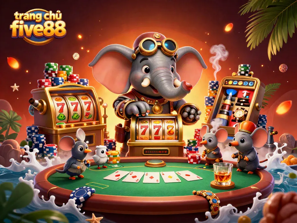 Play vibrant casino games with thrilling action at trang chủ five88 featuring exciting slot machines and poker elements.