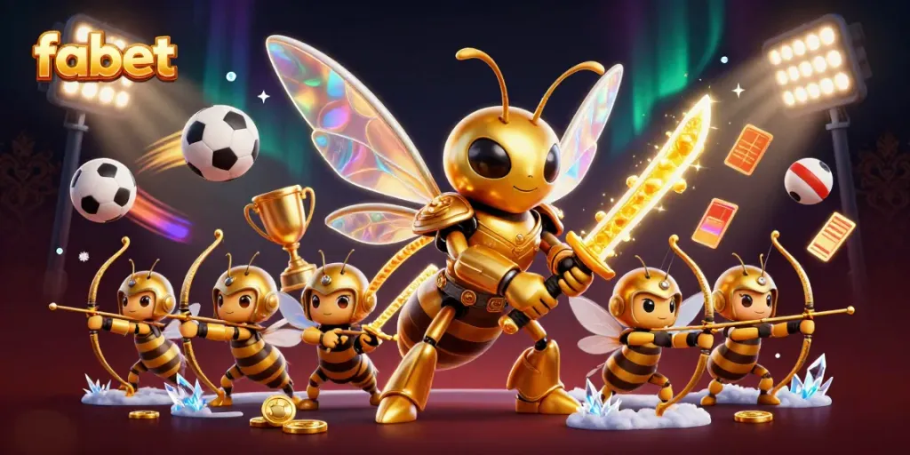 Experience thrilling betting action with the vibrant fabet scene showcasing dynamic sports elements and captivating characters.