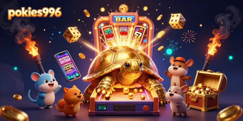 Experience endless fun with pokies996 featuring exciting casino games, vibrant characters, and dynamic rewards.