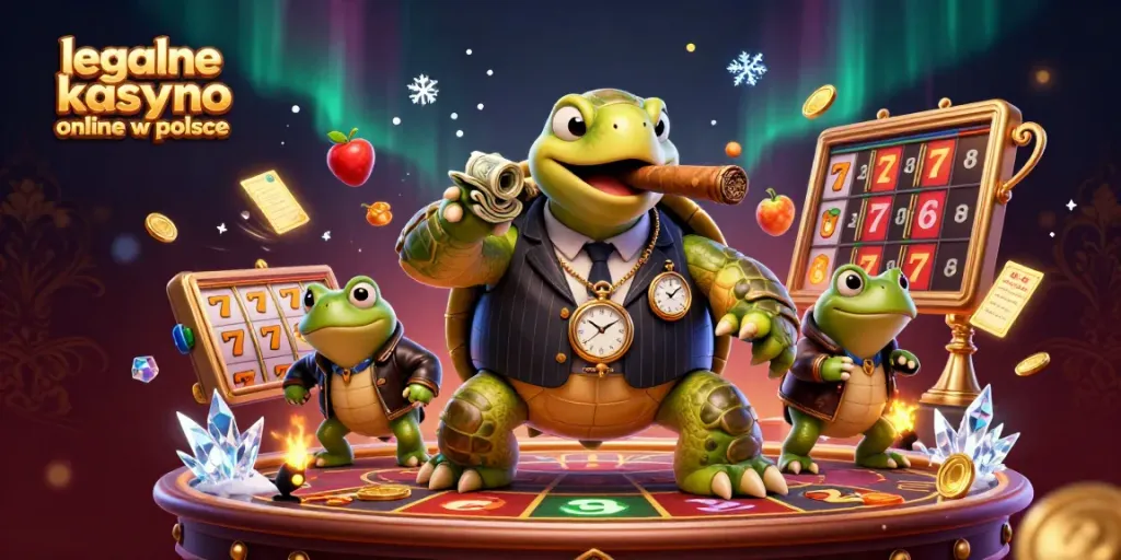 Experience the thrill of legalne kasyno online w polsce with dynamic slot machines and animated casino characters.
