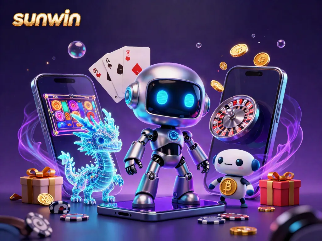 Engage in thrilling gaming at sunwin with 3D characters and dynamic casino elements.